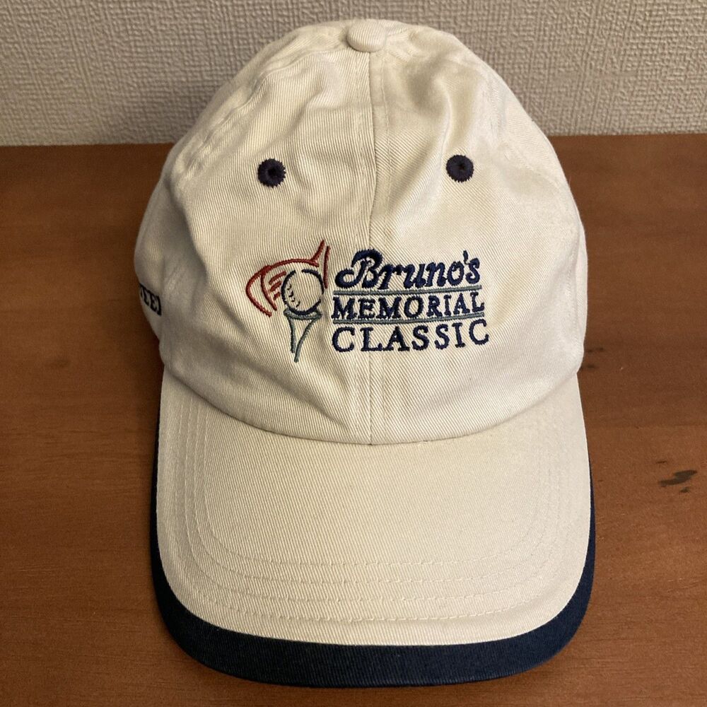 Bruno’s Memorial Golf Classic Official Volunteer Hat Cap Ahead Authentics OSFA